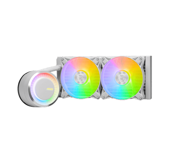 Water Cooling MSI MAG CORELIQUID E240 2x CPU Cooler 240mm White (4140)