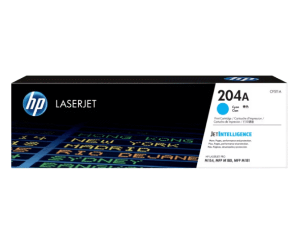 CF511A HP 204A Cyan LaserJet Toner Cartridge (6937)