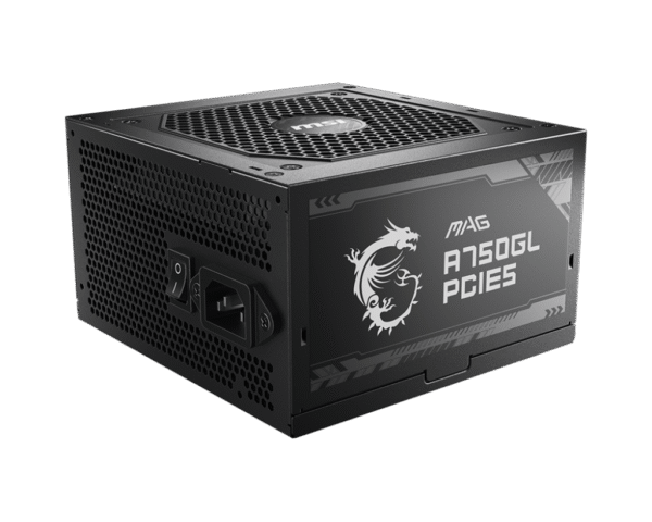 Fuente MSI MAG A750GL 750W 80 Plus Gold Full Modular PCIE 5.1 / ATX 3.1 (4284)