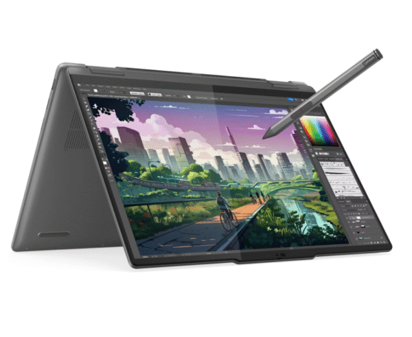 Notebook Lenovo YOGA 2EN1 14" 14AHP9 R5 8640HS 16GB 6400MHZ 512G NVME W11H IA (2162)