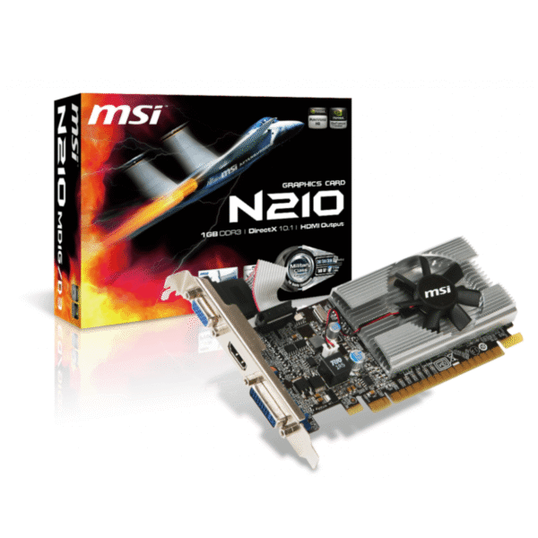 VGA MSI GeForce GT 210 1 GB LP DDR3 (5222)