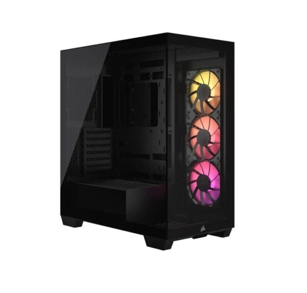 Gabinete Corsair 3500X Mid-Tower TG Fan ARGB x3 Black (6057)