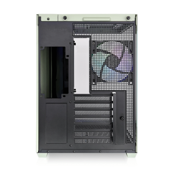Gabinete TT View 380 Mid-Tower TG x2 Fan ARGB x4 Matcha Green (5318) - Imagen 2