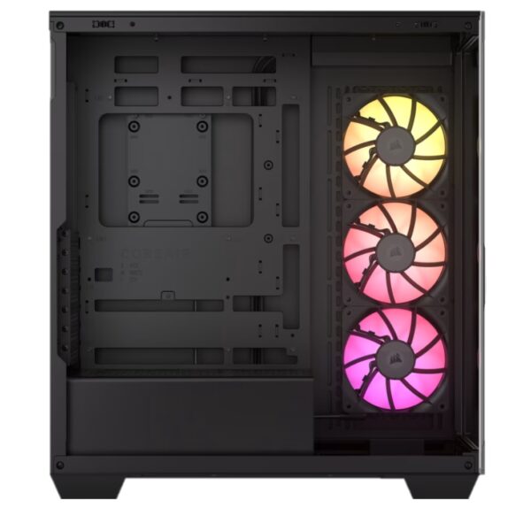 Gabinete Corsair iCUE 3500X RGB Mid-Tower TG Fan iCUE x3 Black (8389) - Imagen 3