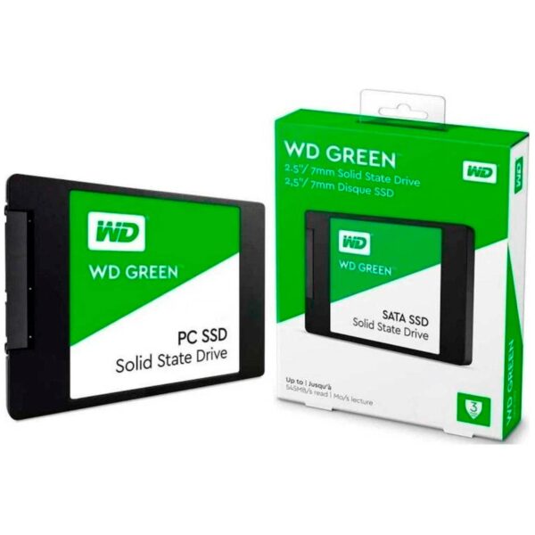 Disco SSD Western Digital 480Gb Green SATA (4348) - https://chipscomputacion.com.ar