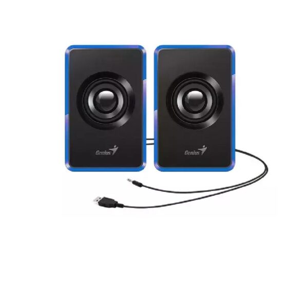 Parlantes Genius SP-U125 USB Blue (0837) - https://chipscomputacion.com.ar