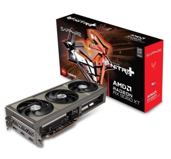 VGA Sapphire Radeon RX 9060 XT NITRO+ 16 GB GDDR6 (6619)